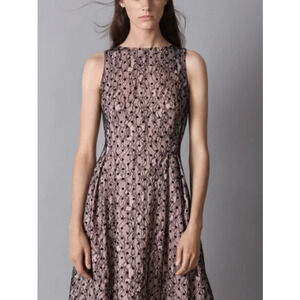 NWT Jason Wu Blush Dress w/ Black Lace Overlay Size PXS